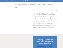 Tablet Screenshot of drmasley.com